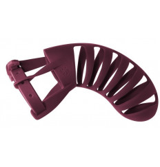 Мужской пояс верности бордового цвета Romello