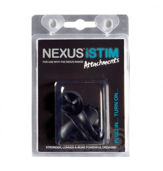 Набор из 3 электродов iStim Attachments для массажёров простаты Nexus Набор из 3 электродов iStim Attachments для массажёров простаты Nexus