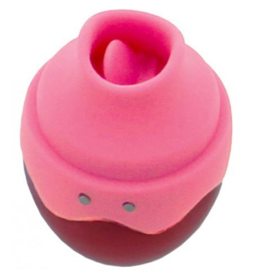 Розовое яичко с подвижным язычком HAPPY EGG Розовое яичко с подвижным язычком HAPPY EGG