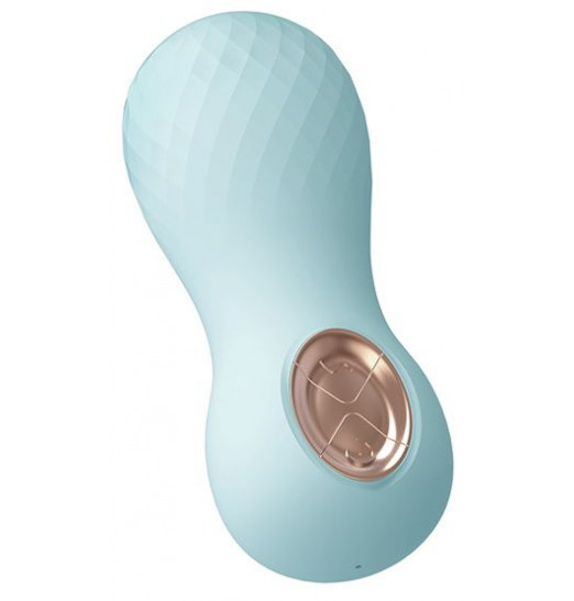 Голубой клиторальный стимулятор SOLENE