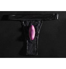 Фиолетовый клиторальный стимулятор Edeny с управлением через приложение