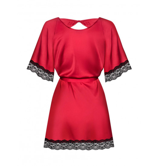 Соблазнительный коротенький пеньюар Sensuelia Соблазнительный коротенький пеньюар Sensuelia