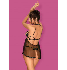 Соблазнительная полупрозрачная сорочка Delishya с бантиками