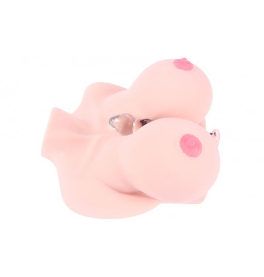 Мастурбатор-грудь в натуральную величину Bouncing Series TITTIES F