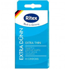 Ультратонкие презервативы RITEX EXTRA DUNN - 8 шт.