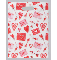 Подарочный пакет  С любовью  - 31 х 40 см.