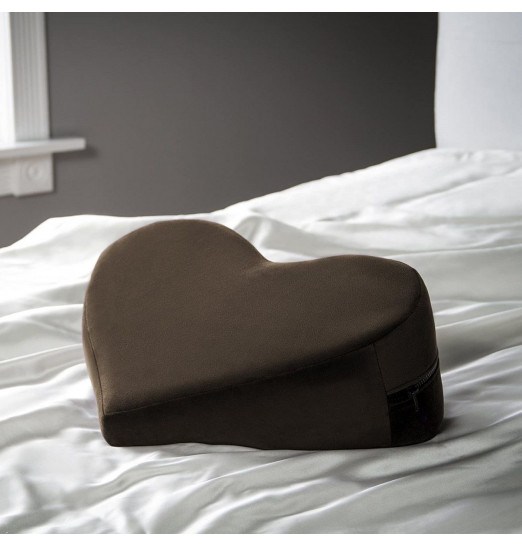 Кофейная подушка для любви Liberator Retail Heart Wedge