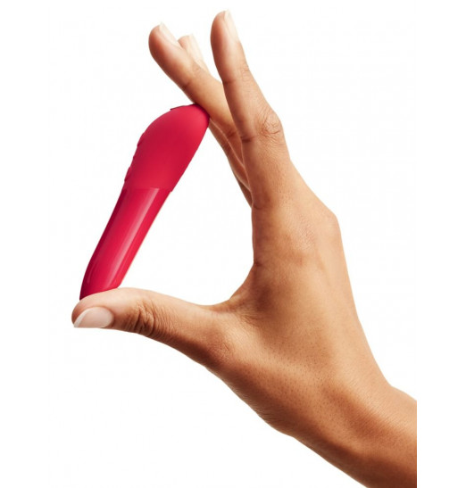 Красная водонепроницаемая вибропуля We-Vibe Tango X