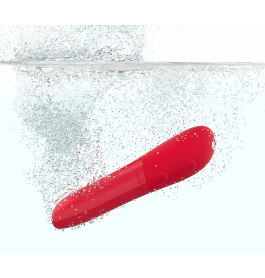 Красная водонепроницаемая вибропуля We-Vibe Tango X