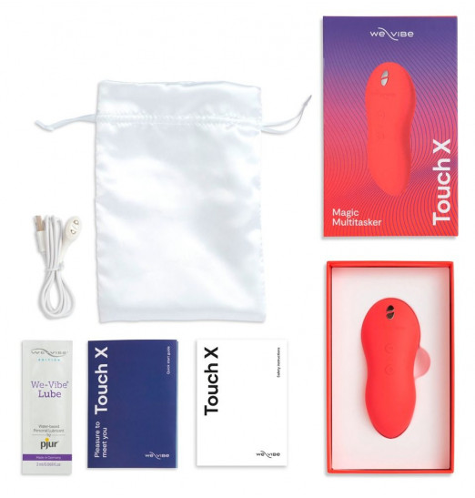 Коралловый вибростимулятор We-Vibe Touch X