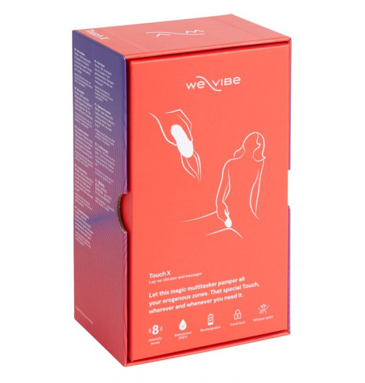 Коралловый вибростимулятор We-Vibe Touch X