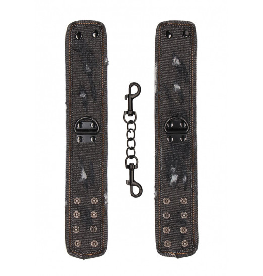 Черные джинсовые наножники Roughend Denim Style