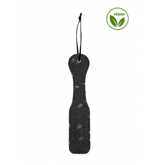 Черная джинсовая шлепалка Roughend Denim Style - 28,5 см.