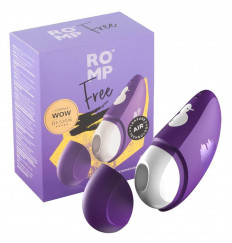 Фиолетовый клиторальный стимулятор Romp Free