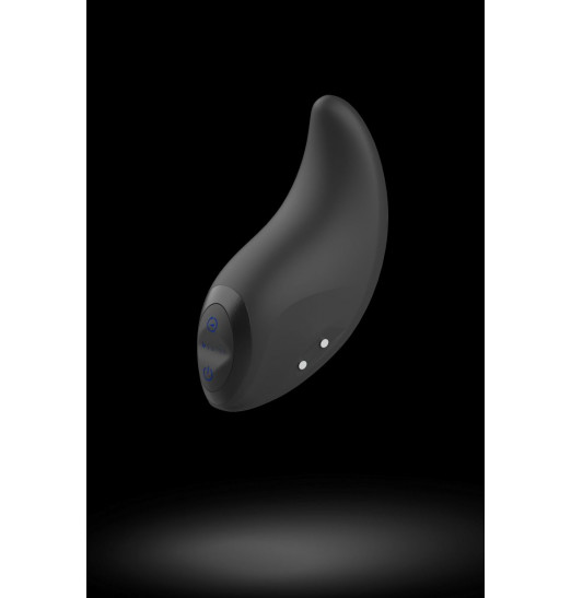 Черный клиторальный стимулятор Bcurious Premium