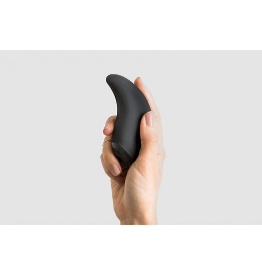 Черный клиторальный стимулятор Bcurious Premium