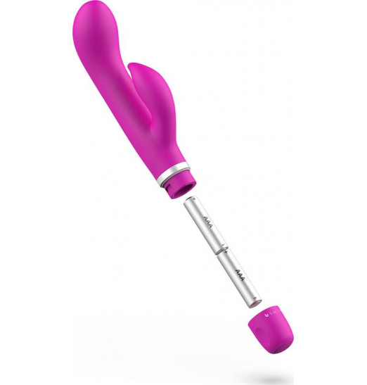 Ярко-розовый вибратор-кролик Bwild Classic Marine - 19,3 см. Ярко-розовый вибратор-кролик Bwild Classic Marine - 19,3 см.