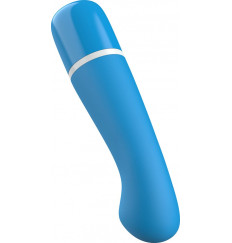 Голубой G-вибростимулятор Bdesired Deluxe Curve - 15,2 см.