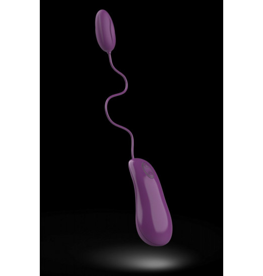 Фиолетовое виброяйцо Bnaughty Deluxe