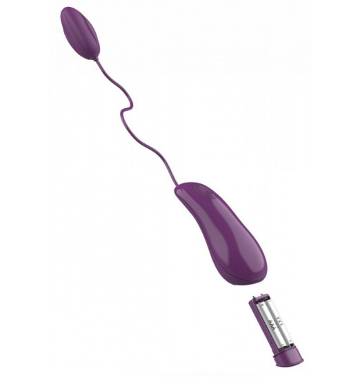Фиолетовое виброяйцо Bnaughty Deluxe