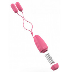 Розовые виброяйца Bnear Classic с пультом управления