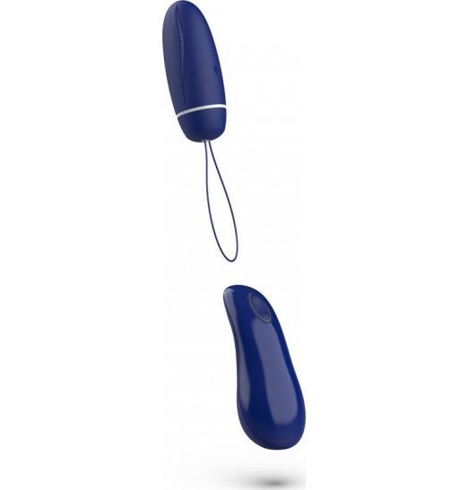 Синее виброяйцо с пультом ДУ Bnaughty Deluxe Unleashed