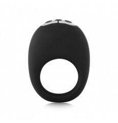 Черное эрекционное виброкольцо Mio Vibrating Ring