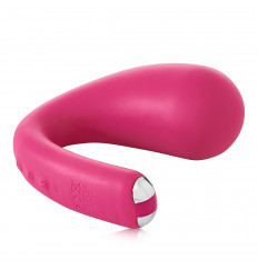 Ярко-розовый вибратор Dua G-spot   Clitoral Wearable Vibrator - 17,8 см.