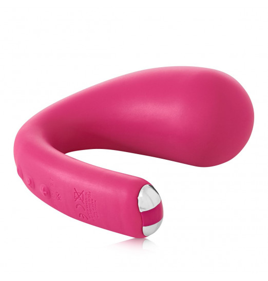 Ярко-розовый вибратор Dua G-spot   Clitoral Wearable Vibrator - 17,8 см.