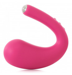 Ярко-розовый вибратор Dua G-spot   Clitoral Wearable Vibrator - 17,8 см.