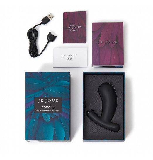 Черный вибромассажер простаты Nuo Vibrating Butt Plug - 10 см. Черный вибромассажер простаты Nuo Vibrating Butt Plug - 10 см.