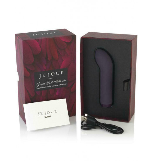 Фиолетовый мини-вибратор G-Spot Bullet - 11,4 см. Фиолетовый мини-вибратор G-Spot Bullet - 11,4 см.