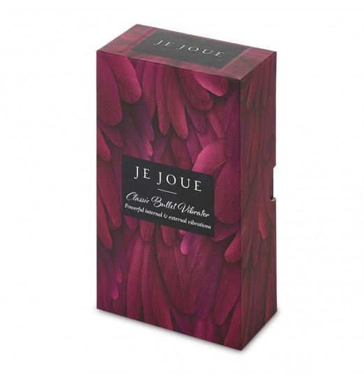 Фиолетовая вибропуля Je Joue Classic Bullet Vibrator - 9 см.