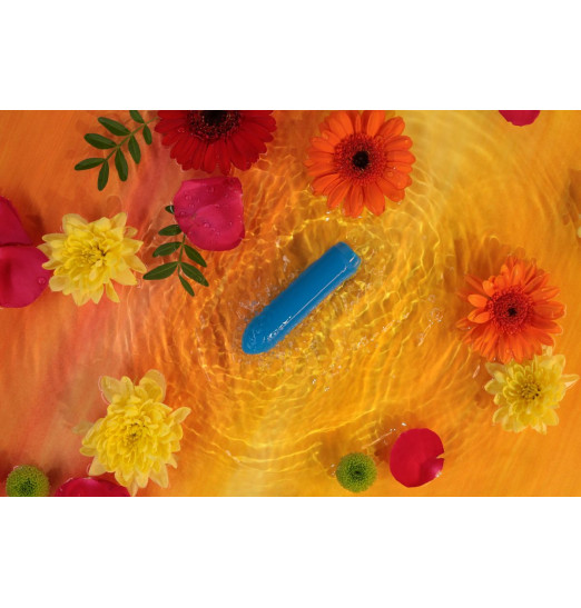 Бирюзовая вибропуля Je Joue Classic Bullet Vibrator - 9 см.