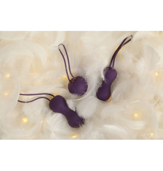 Набор фиолетовых вагинальных шариков Je Joue Ami