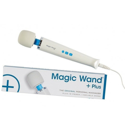 Жезловый проводной вибратор Magic Wand Plus - 30,5 см.
