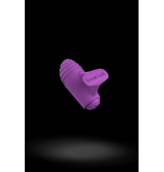 Фиолетовый вибростимулятор на пальчик Bteased Basic Finger Vibrator