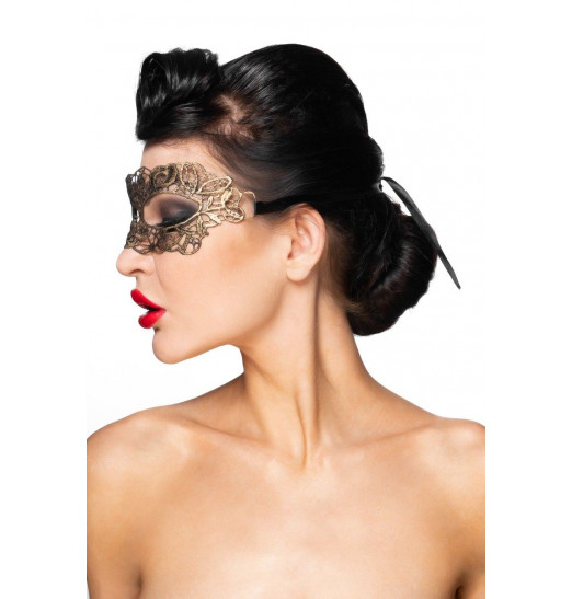 Золотистая карнавальная маска  Киталфа