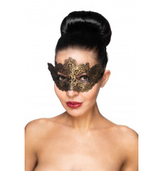 Золотистая карнавальная маска  Курса