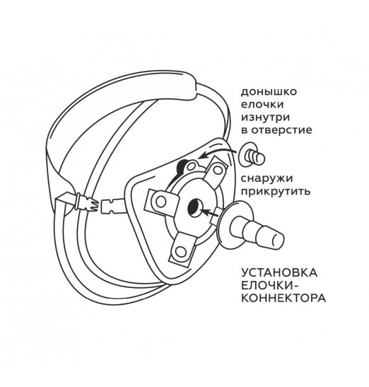 Универсальный пояс для насадок BEST UNI STRAP