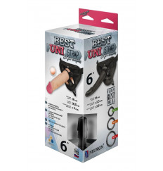 Пояс харнесс BEST UNI strap с 2 сменными насадками - 18,5 и 16 см.