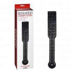 Черная шлепалка Punish Me - 34 см.