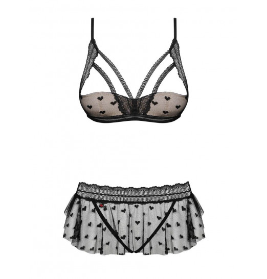 Пикантный комплект белья Heartia