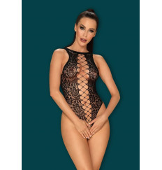 Пикантное боди с имитацией шнуровки