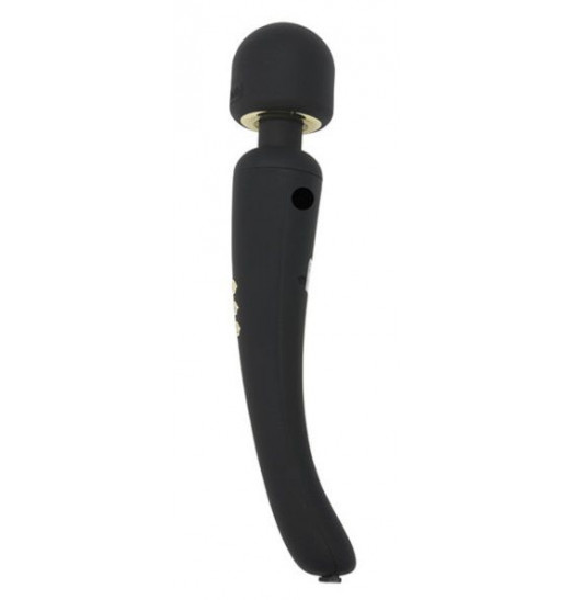 Черный жезловый вибратор Spell Wand Set с насадками Черный жезловый вибратор Spell Wand Set с насадками