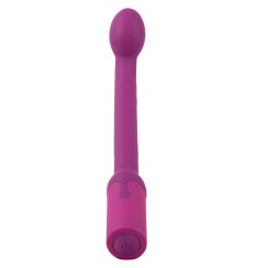 Фиолетовый вибратор G-точки G-SPOT VIBRATOR - 22 см.