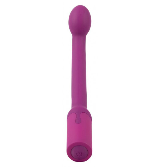 Фиолетовый вибратор G-точки G-SPOT VIBRATOR - 22 см.
