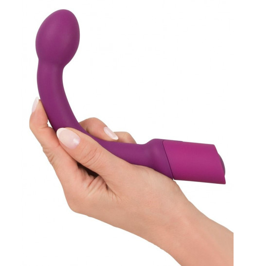 Фиолетовый вибратор G-точки G-SPOT VIBRATOR - 22 см.