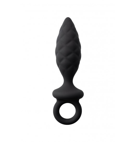 Черная анальная пробка Strob M - 13,5 см. Черная анальная пробка Strob M - 13,5 см.