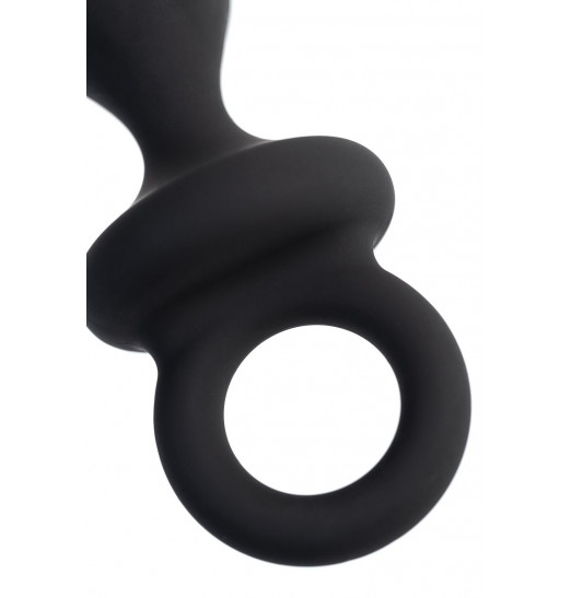 Черная анальная пробка Strob M - 13,5 см. Черная анальная пробка Strob M - 13,5 см.